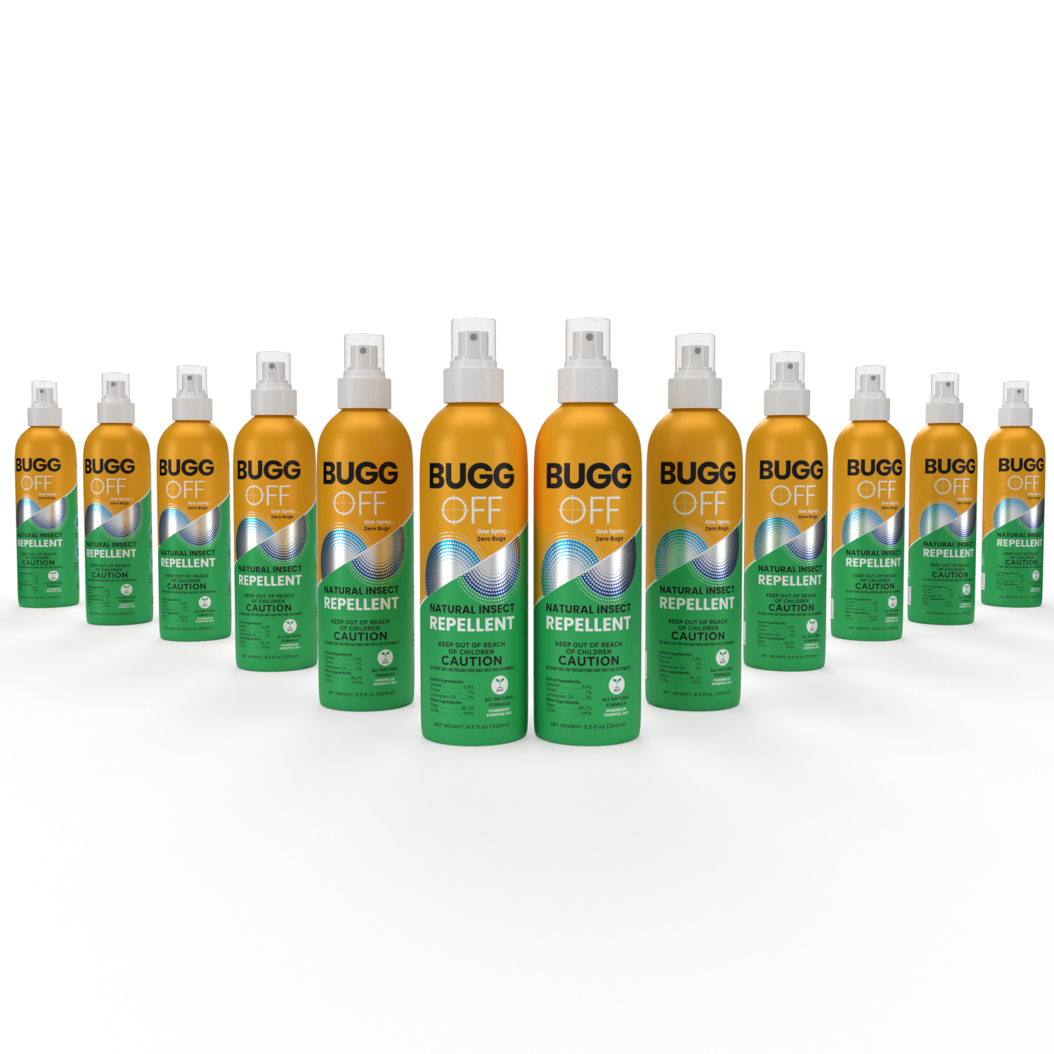 Répulsif naturel contre les moustiques, les moucherons et les tiques, sans DEET, fabriqué avec des huiles essentielles, dure jusqu'à 4 heures Original 