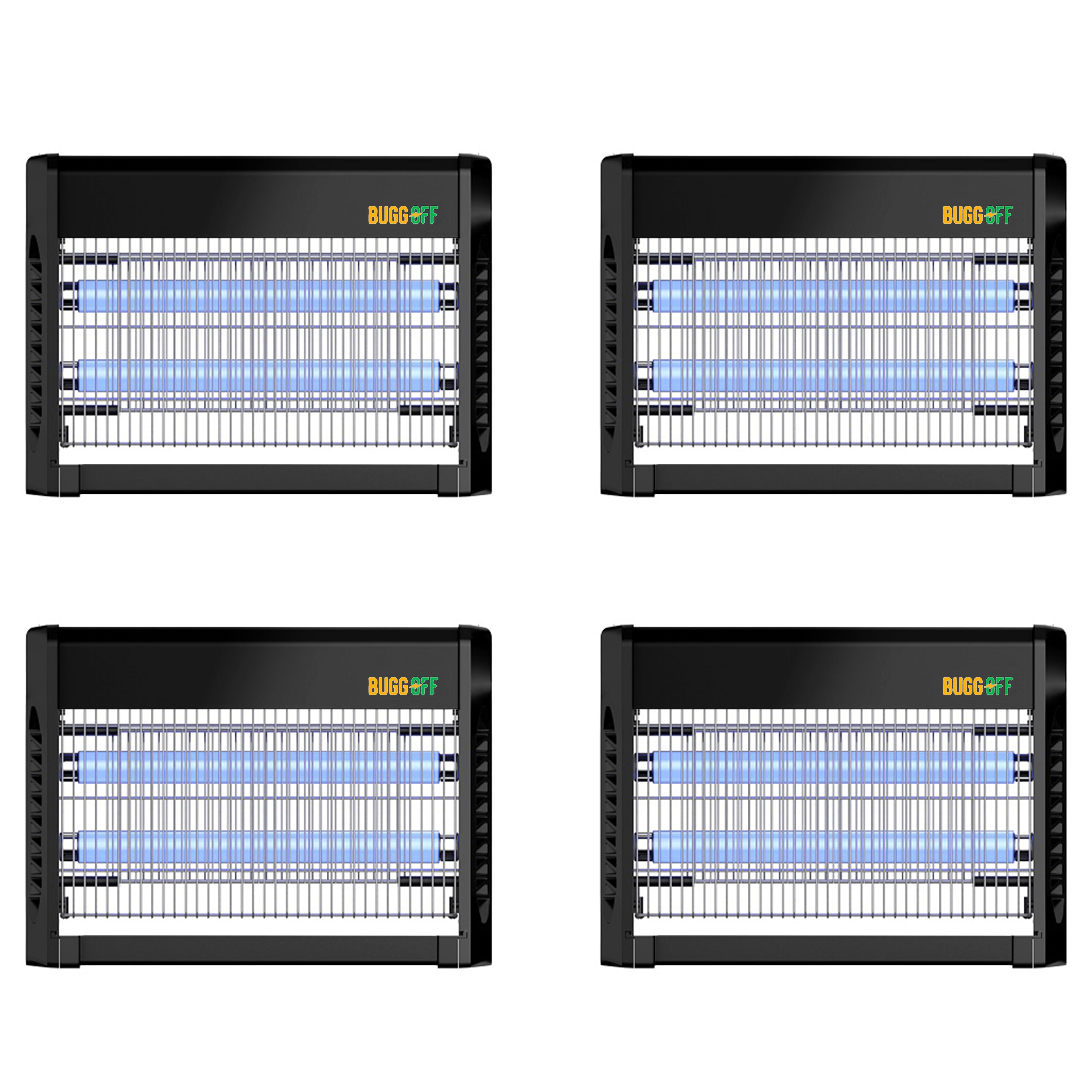 Tue-insectes électrique d'intérieur, 3500 volts de puissance étonnante, 20 watts, tue les moustiques, les moucherons, les mouches et plus encore. Garantie de 5 ans, 2 ampoules de rechange gratuites
